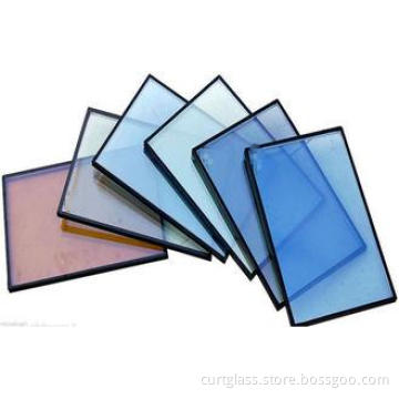 Colorful Heat Reflective Glass , Flat Coated Solar Control
